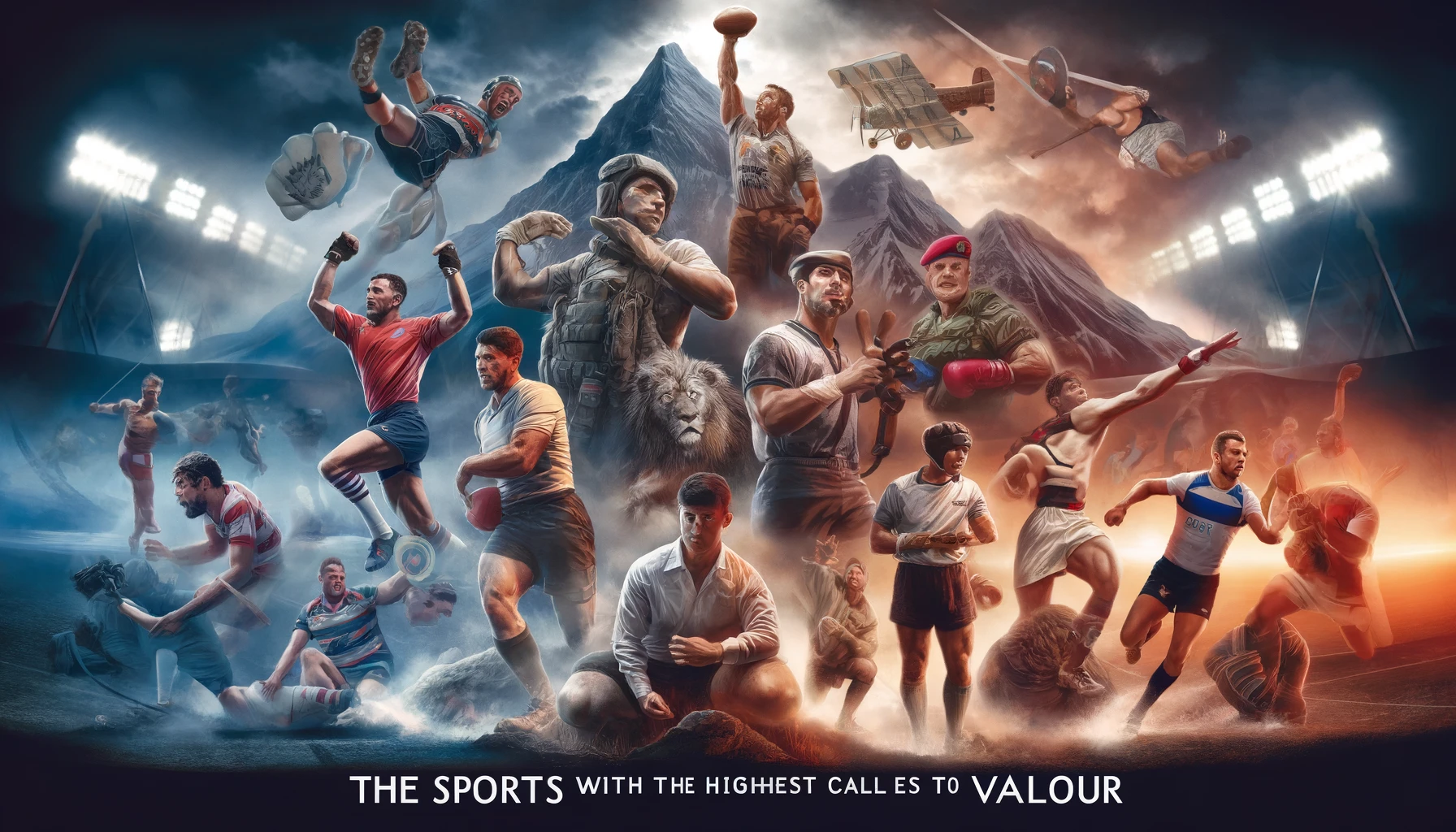 Courage Unmeasured: The Sports with the Highest Calls to Valour